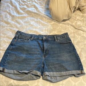 Old Navy Blue Jean Shorts Relaxed Fit